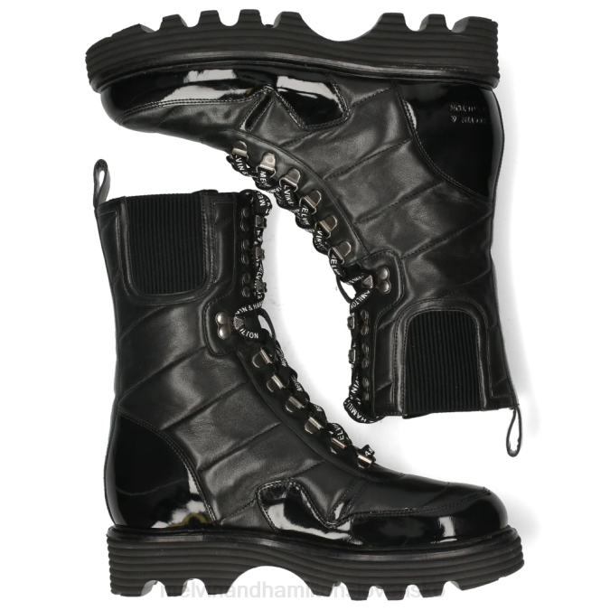 Melvin & Hamilton ženy leonie 16 B0T21165 čižmy čierna