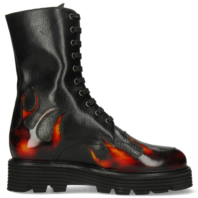 Melvin & Hamilton ženy leonie 19 B0T21150 čižmy čierna