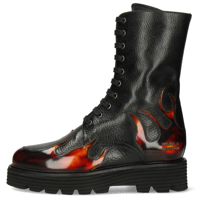 Melvin & Hamilton ženy leonie 19 B0T21150 čižmy čierna