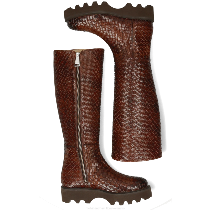 Melvin & Hamilton ženy leonie 21 B0T21145 čižmy hnedá