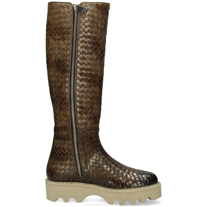 Melvin & Hamilton ženy leonie 21 B0T21206 čižmy kaki