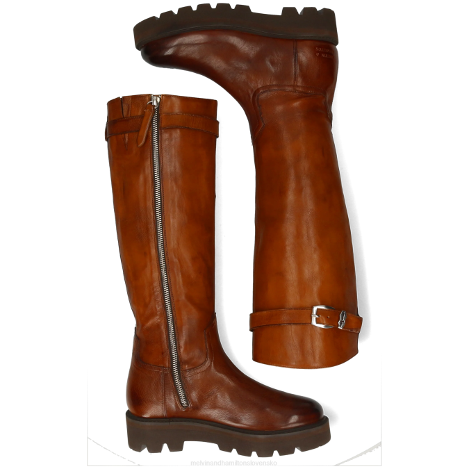 Melvin & Hamilton ženy leonie 9 B0T21191 čižmy hnedá