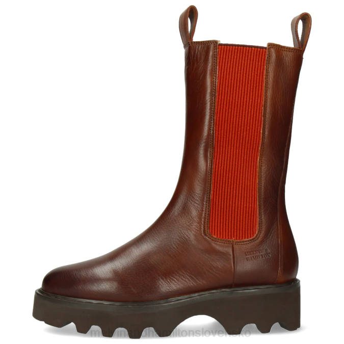 Melvin & Hamilton ženy megan 14 B0T21195 čižmy hnedá