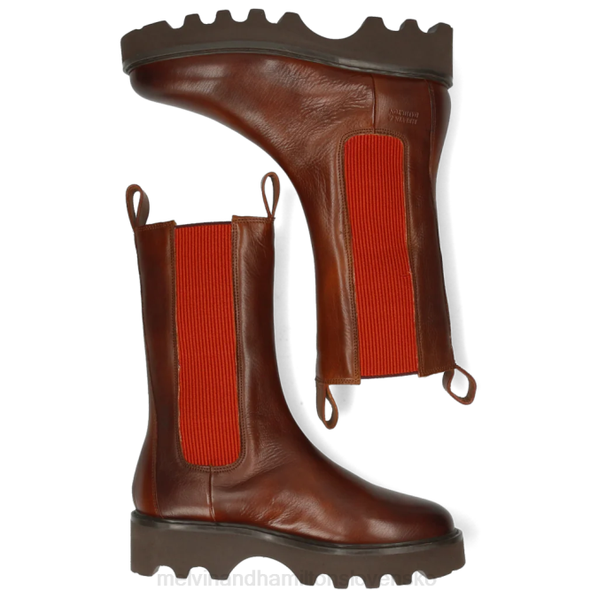 Melvin & Hamilton ženy megan 14 B0T21195 čižmy hnedá