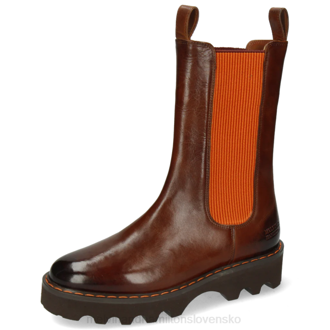 Melvin & Hamilton ženy megan 14 B0T21222 čižmy hnedá