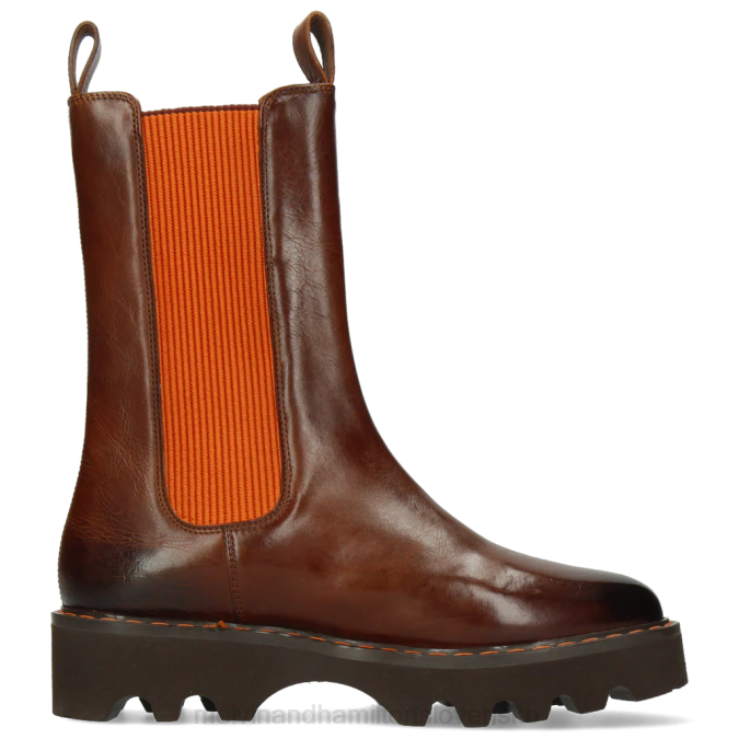 Melvin & Hamilton ženy megan 14 B0T21222 čižmy hnedá