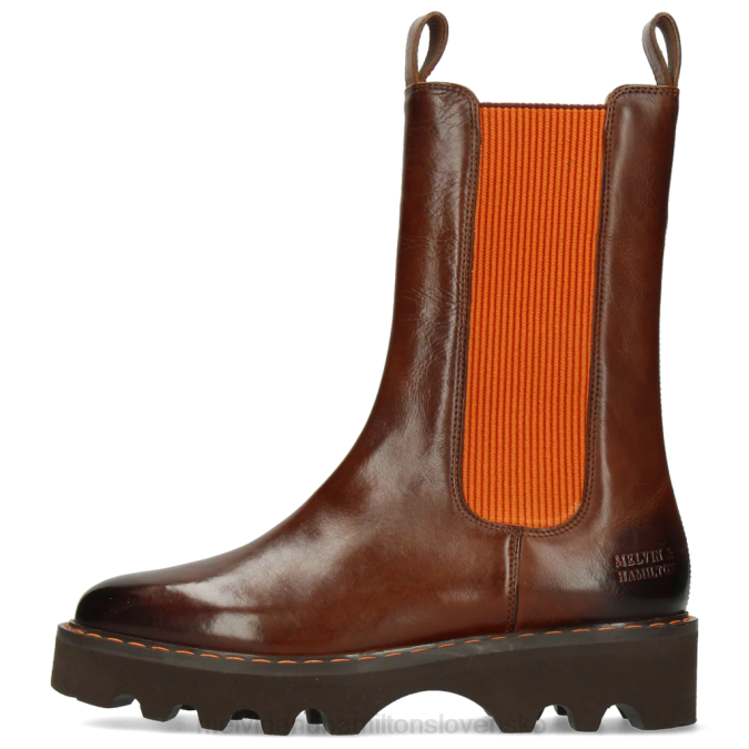 Melvin & Hamilton ženy megan 14 B0T21222 čižmy hnedá