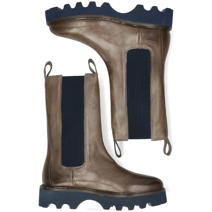 Melvin & Hamilton ženy megan 14 B0T21234 čižmy sivá