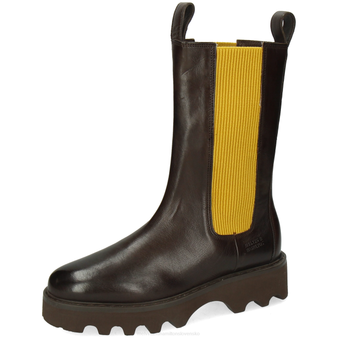 Melvin & Hamilton ženy megan 14 B0T21246 čižmy hnedá