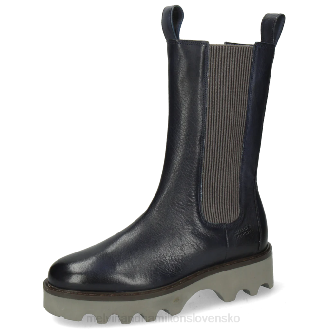 Melvin & Hamilton ženy megan 14 B0T21249 čižmy Modrá