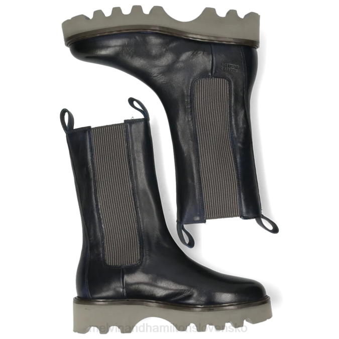 Melvin & Hamilton ženy megan 14 B0T21255 čižmy Modrá