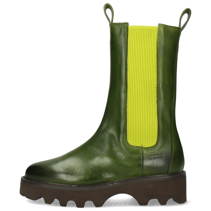 Melvin & Hamilton ženy megan 14 B0T21257 čižmy zelená