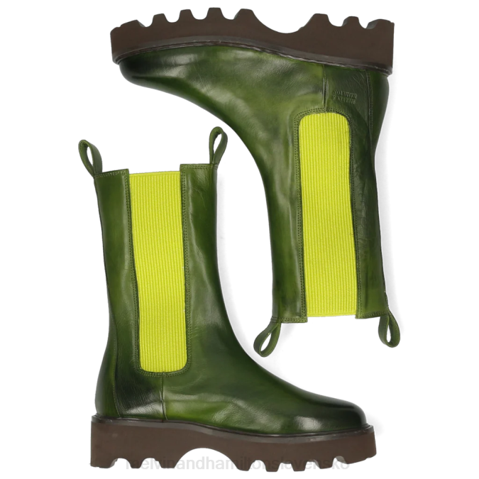 Melvin & Hamilton ženy megan 14 B0T21257 čižmy zelená