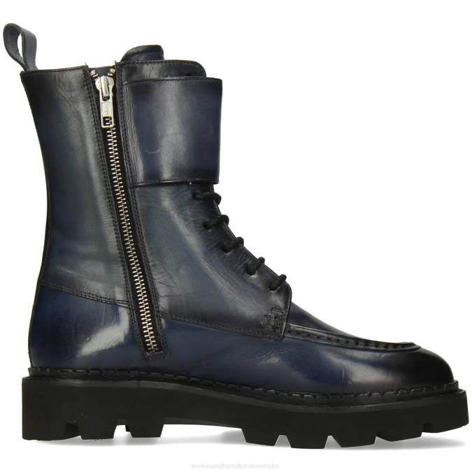 Melvin & Hamilton ženy nefrit 37 B0T21147 čižmy Modrá
