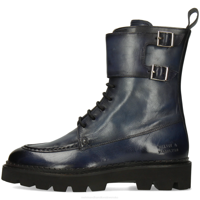 Melvin & Hamilton ženy nefrit 37 B0T21147 čižmy Modrá