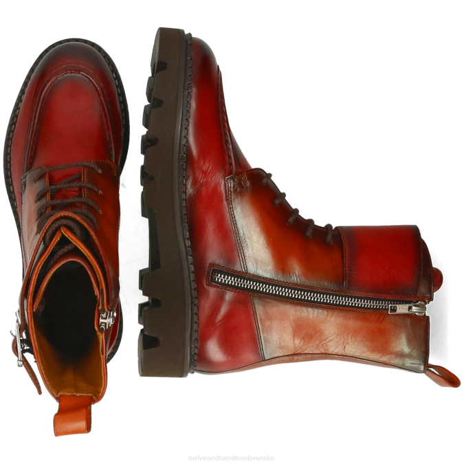 Melvin & Hamilton ženy nefrit 37 B0T21197 čižmy oranžová