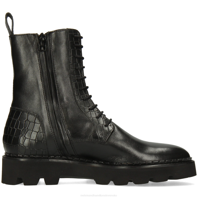 Melvin & Hamilton ženy sally 95 B0T21194 čižmy čierna