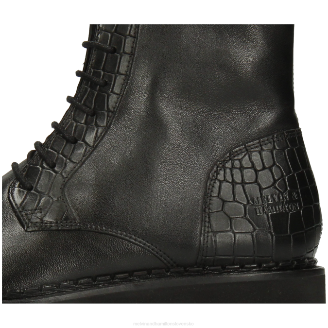 Melvin & Hamilton ženy sally 95 B0T21194 čižmy čierna