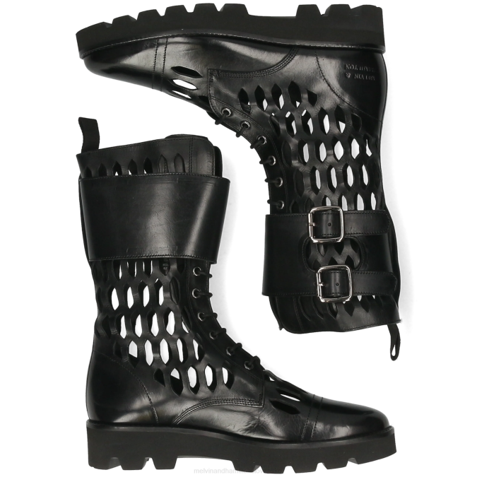 Melvin & Hamilton ženy selina 50 B0T21158 čižmy čierna