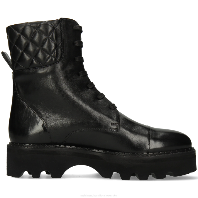 Melvin & Hamilton ženy sybilla 12 B0T21153 čižmy čierna