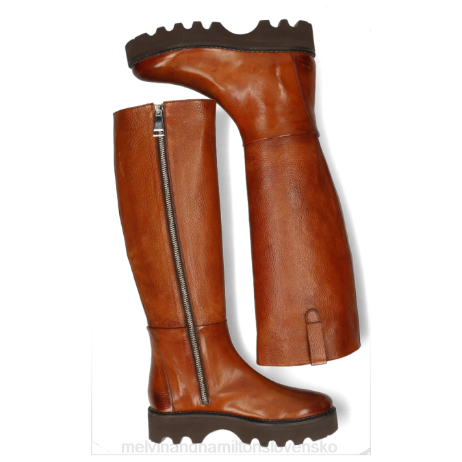 Melvin & Hamilton ženy sybilla 20 B0T21155 čižmy svetlo hnedá