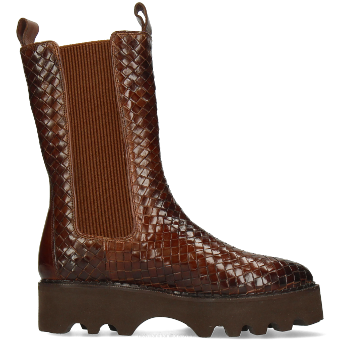 Melvin & Hamilton ženy sybilla 5 B0T21215 čižmy hnedá