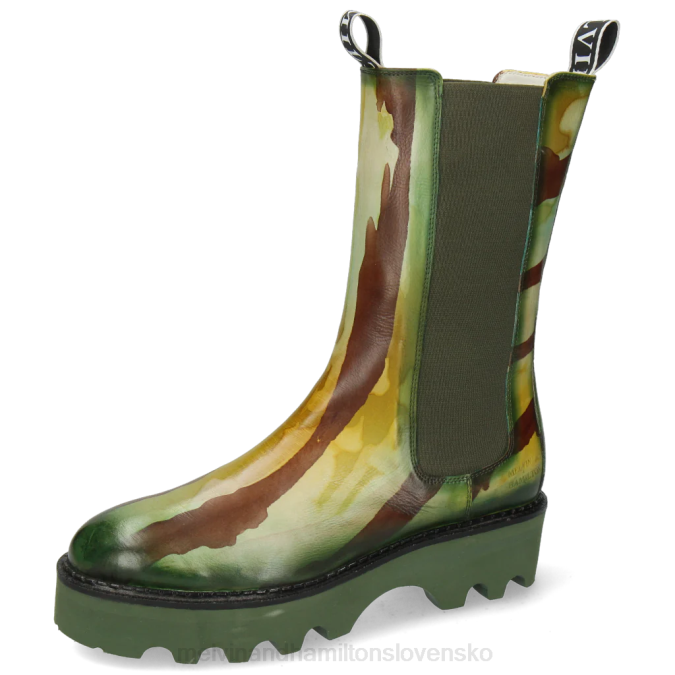 Melvin & Hamilton ženy sybilla 5 B0T21218 čižmy zelená