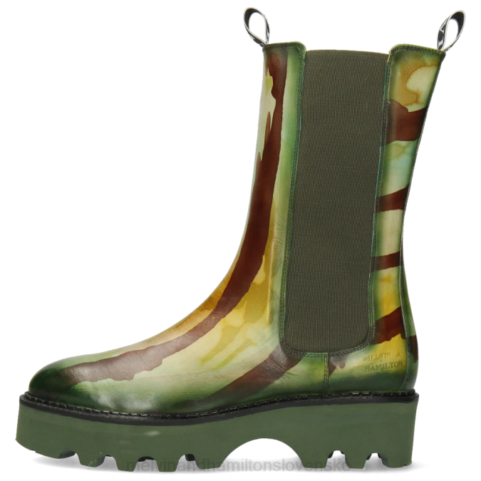 Melvin & Hamilton ženy sybilla 5 B0T21218 čižmy zelená