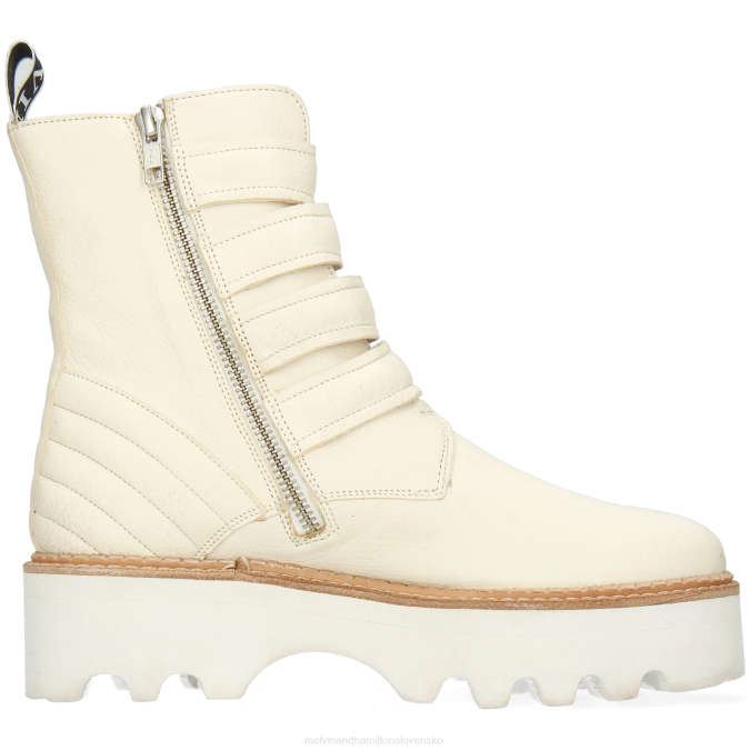 Melvin & Hamilton ženy sybilla 7 B0T21247 čižmy biely