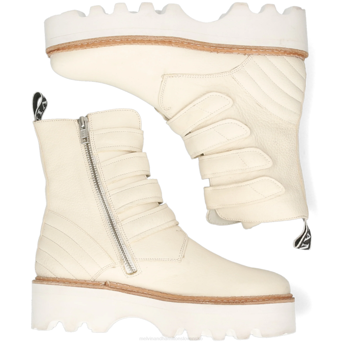 Melvin & Hamilton ženy sybilla 7 B0T21247 čižmy biely