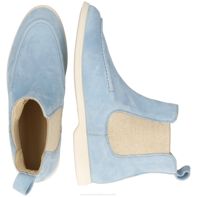 Melvin & Hamilton ženy Adley 18 B0T2834 členkové čižmy Modrá