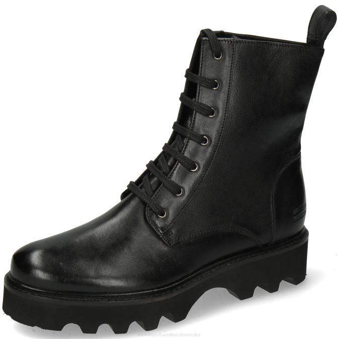 Melvin & Hamilton ženy Bonnie 13 B0T21096 členkové čižmy čierna