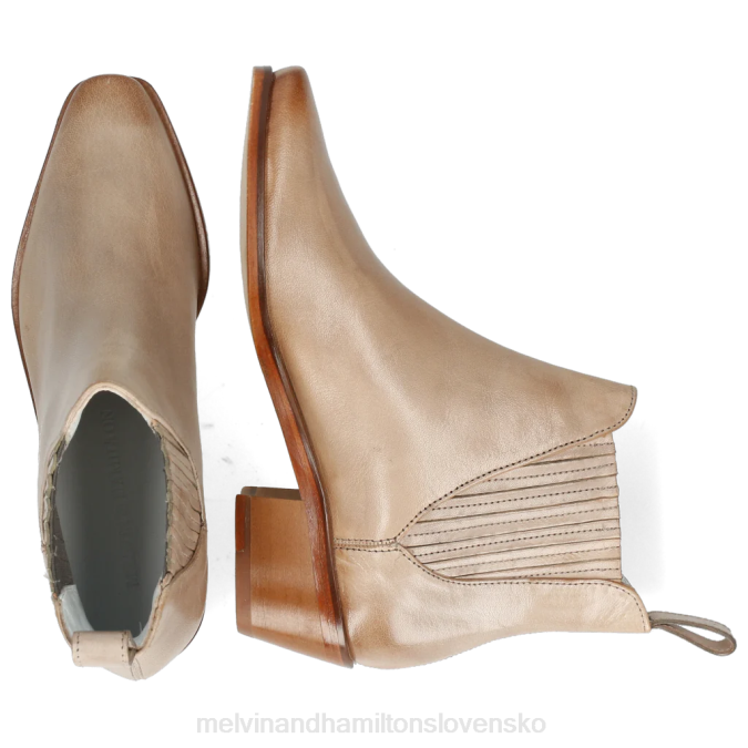 Melvin & Hamilton ženy Kylie 1 B0T21126 členkové čižmy sivá