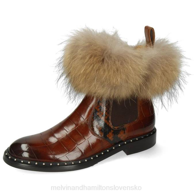 Melvin & Hamilton ženy Sally 114 B0T2972 členkové čižmy hnedá