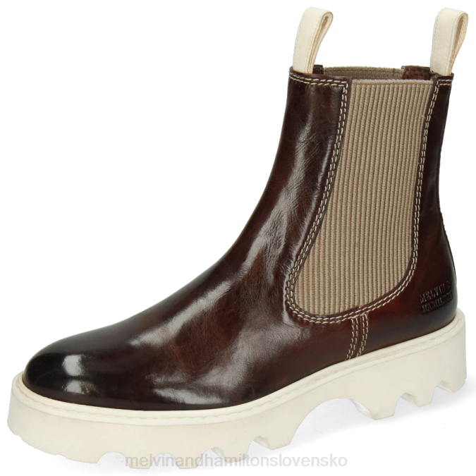 Melvin & Hamilton ženy Sally 135 B0T21016 členkové čižmy hnedá