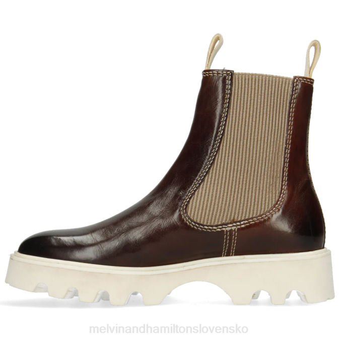 Melvin & Hamilton ženy Sally 135 B0T21016 členkové čižmy hnedá