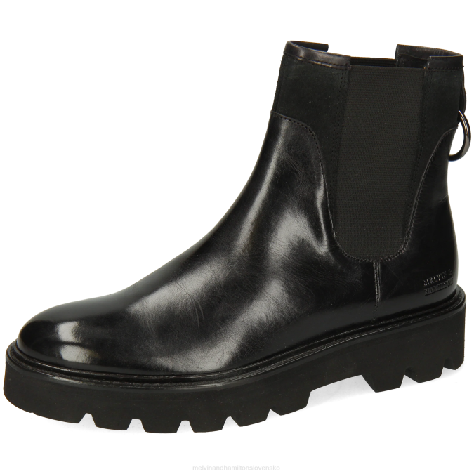 Melvin & Hamilton ženy Sally 187 B0T2917 členkové čižmy čierna