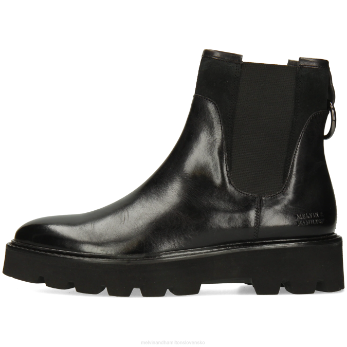 Melvin & Hamilton ženy Sally 187 B0T2917 členkové čižmy čierna