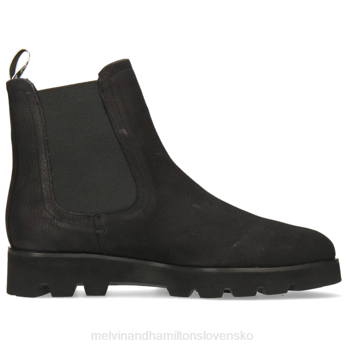 Melvin & Hamilton ženy Susan 100 B0T21068 členkové čižmy čierna