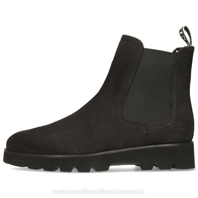 Melvin & Hamilton ženy Susan 100 B0T21068 členkové čižmy čierna