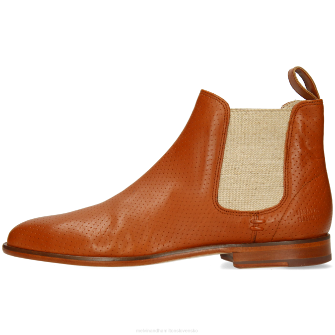 Melvin & Hamilton ženy Susan 10 B0T21024 členkové čižmy oranžová