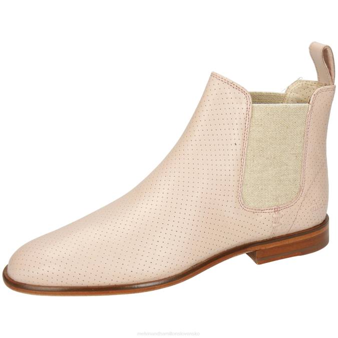 Melvin & Hamilton ženy Susan 10 B0T21046 členkové čižmy Ružová