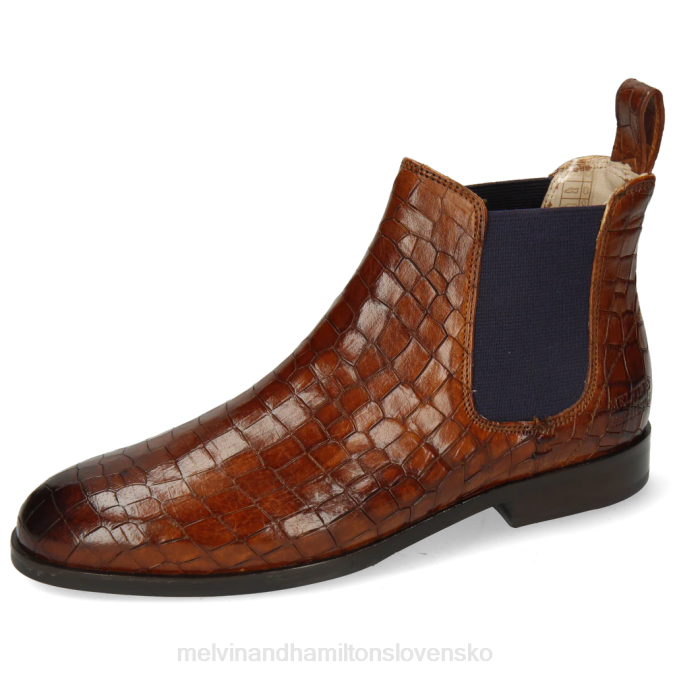 Melvin & Hamilton ženy Susan 10 B0T21140 členkové čižmy hnedá