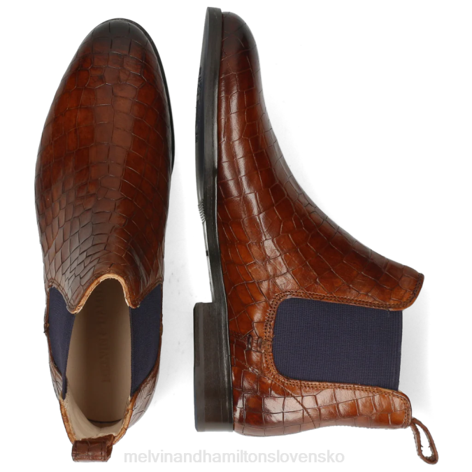 Melvin & Hamilton ženy Susan 10 B0T21140 členkové čižmy hnedá