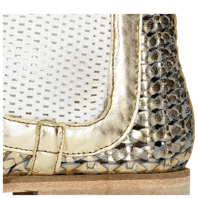 Melvin & Hamilton ženy Susan 10 B0T21142 členkové čižmy zlato