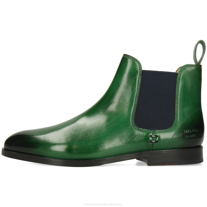 Melvin & Hamilton ženy Susan 10 B0T2781 členkové čižmy zelená