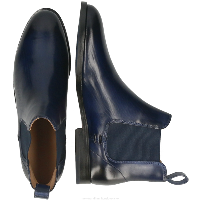 Melvin & Hamilton ženy Susan 10 B0T2782 členkové čižmy Modrá