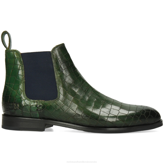 Melvin & Hamilton ženy Susan 10 B0T2788 členkové čižmy zelená