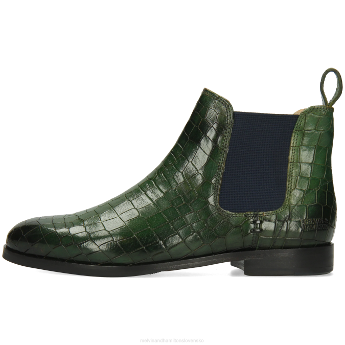 Melvin & Hamilton ženy Susan 10 B0T2788 členkové čižmy zelená