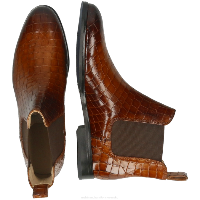 Melvin & Hamilton ženy Susan 10 B0T2790 členkové čižmy hnedá